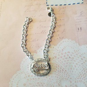 Silver Plated "Guess" Bracelet